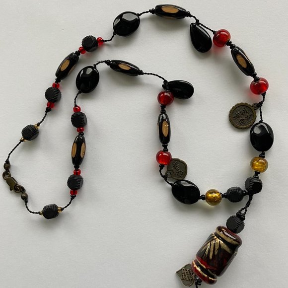 Handmade Beaded Necklace - Picture 3 of 3